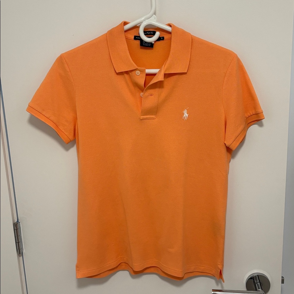 Ralph Lauren Golf /Orange Polo / Short Sleeve  Excellent Condition / Size S